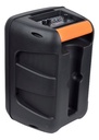 Parlante Harrison Indie Kanji 120w Portatil Luces Led Color Negro