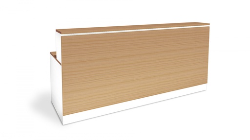 [O1203] Recepción Recta - Todo Melamina   LINEA Symmetry