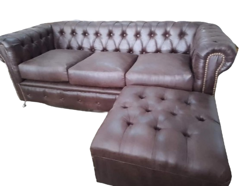 Sillon Chesterfield con Puff