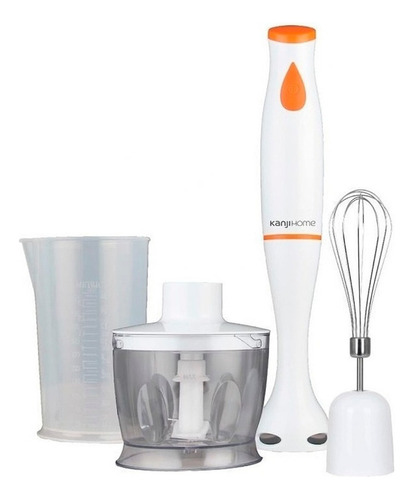 Mixer Licuadora De Mano Licua Tritura Procesa Y Bate 800w Color Blanco